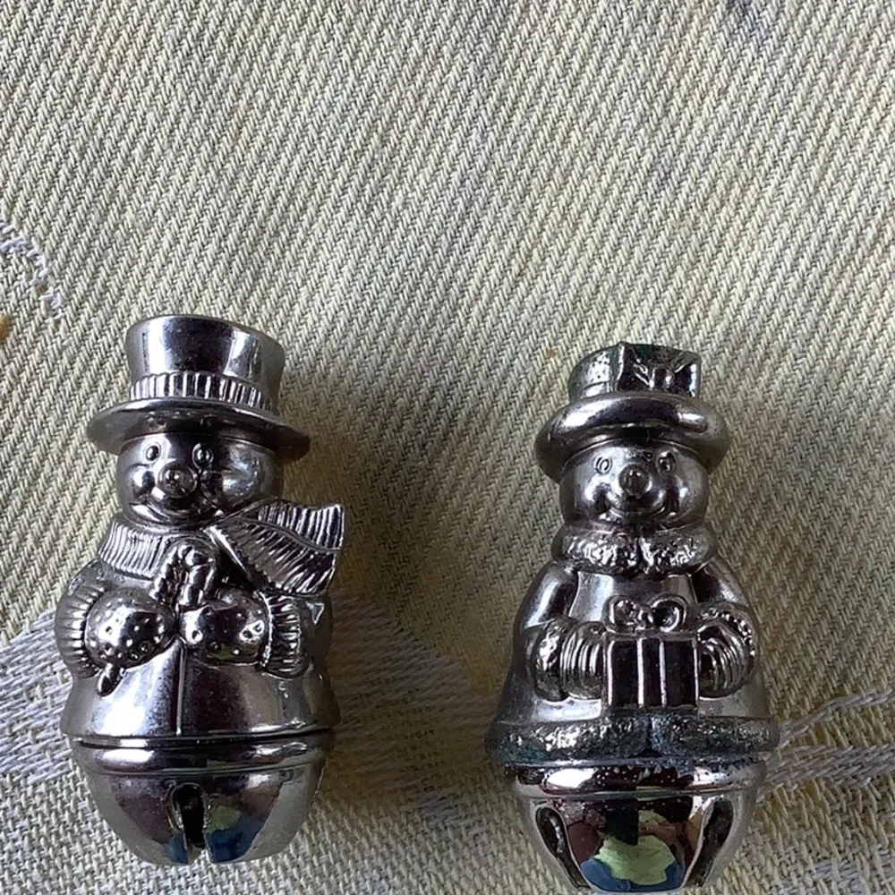 Snowman Miniature Salt and Pepper Lenox - Picture 6 of 7